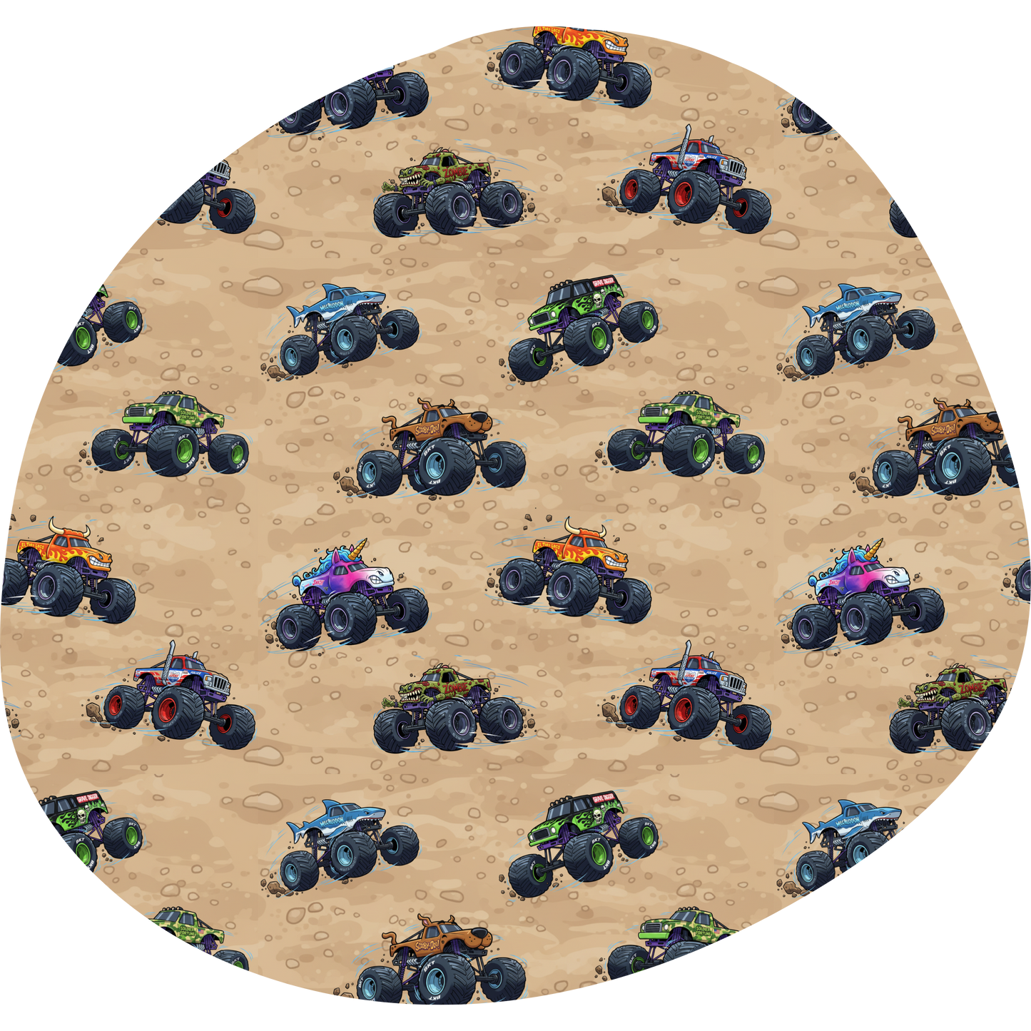 Monster Truck Madness - Short Sleeve Tee