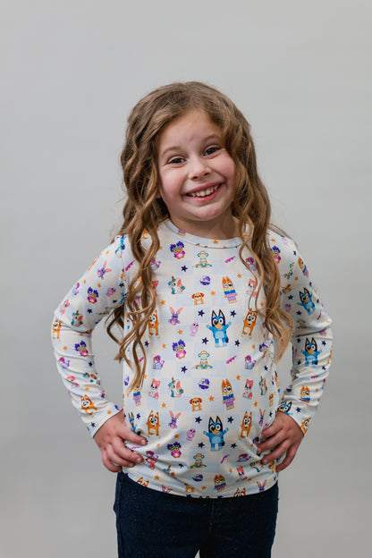 Huggle Pup Party - Long Sleeve Tee