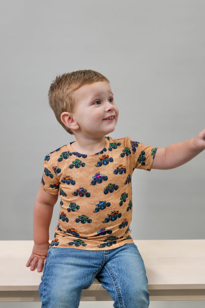 Monster Truck Madness - Short Sleeve Tee