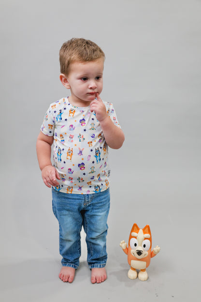 Huggle Pup Party - Short Sleeve Tee