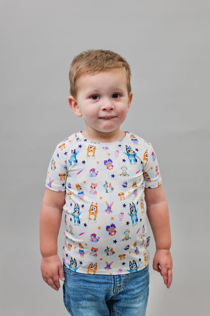 Huggle Pup Party - Short Sleeve Tee