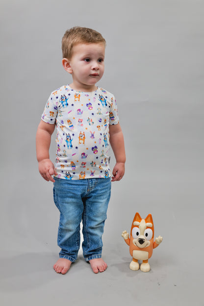 Huggle Pup Party - Short Sleeve Tee