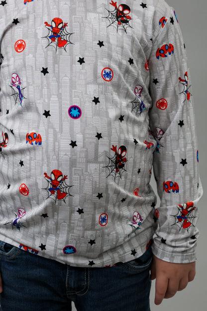 Tiny Spider Crew - Long Sleeve Tee