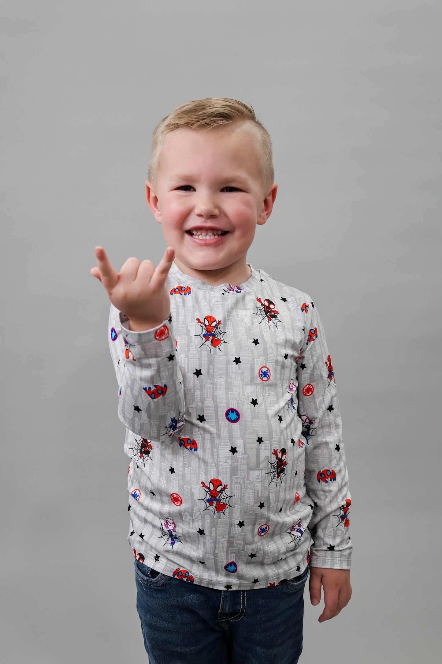 Tiny Spider Crew - Long Sleeve Tee