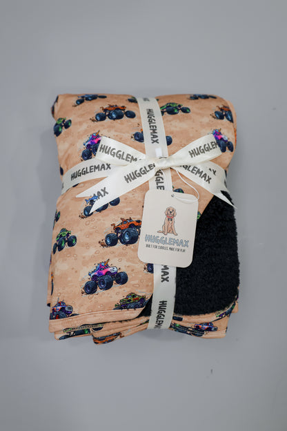 Monster Truck Madness - Plush Blanket