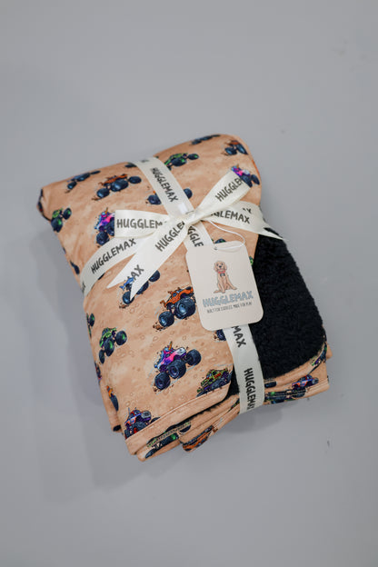 Monster Truck Madness - Plush Blanket
