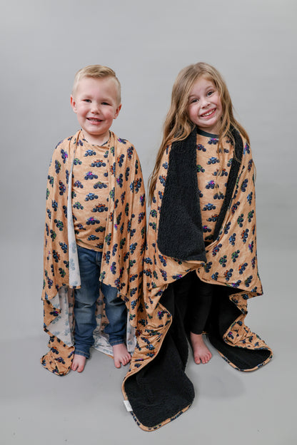 Monster Truck Madness - Plush Blanket