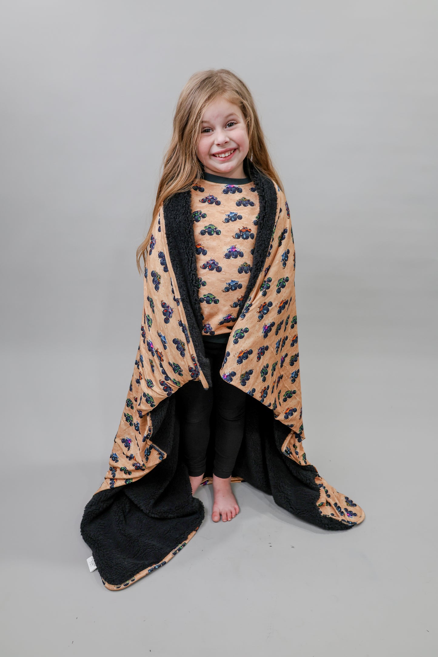 Monster Truck Madness - Plush Blanket