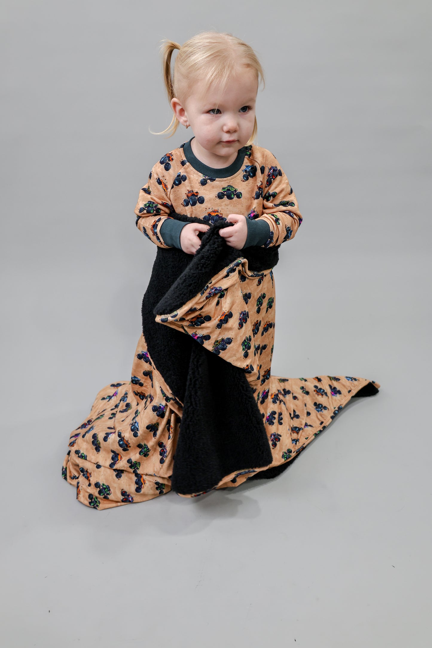 Monster Truck Madness - Plush Blanket