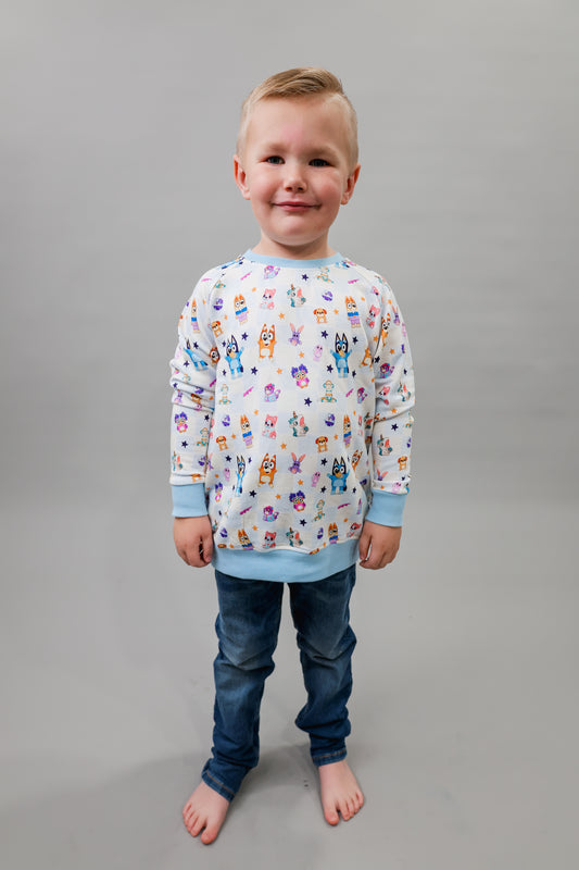 Huggle Pup Party - Crewneck