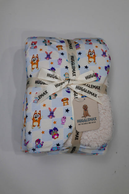 Huggle Pup Party - Plush Blanket