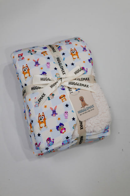 Huggle Pup Party - Plush Blanket