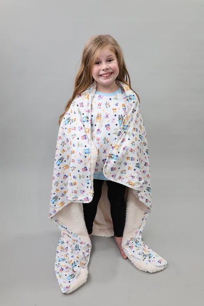 Huggle Pup Party - Plush Blanket