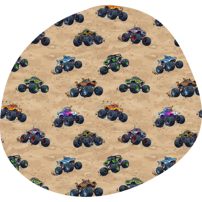 Monster Truck Madness - Plush Blanket
