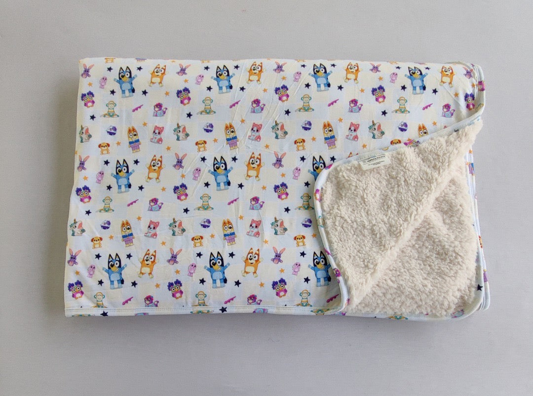 Huggle Pup Party - Plush Blanket